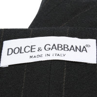 Dolce & Gabbana Jupe à motif à rayures