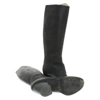 Acne Stiefel aus Leder