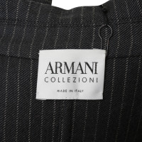 Armani Collezioni Blazer met visgraat patroon