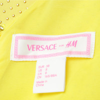Versace For H&M Dress Silk in Yellow