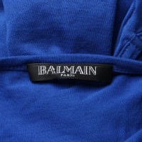 Balmain Top Cotton in Blue