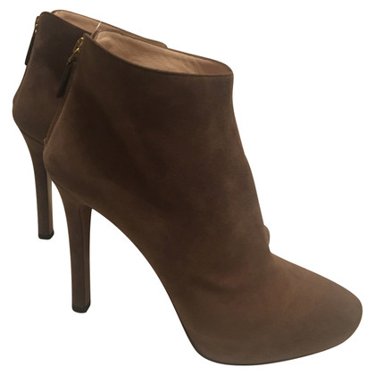 Prada Ankle boots Suede in Taupe