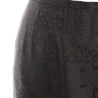 Giorgio Armani Silk skirt in dark brown