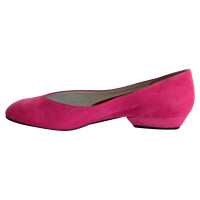 Bally Slippers/Ballerinas Suede in Pink