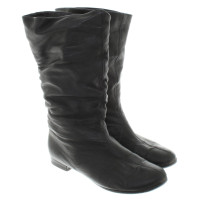 Baldinini Leather boots in black