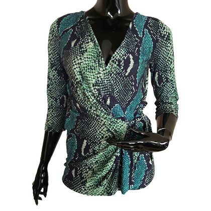 Diane Von Furstenberg Top Silk in Green