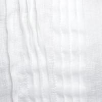 120% Lino Dress Linen in White