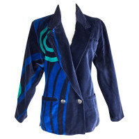 Gianni Versace Blazer in Blauw