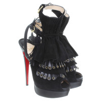 Christian Louboutin Plateau-High Heels in Schwarz