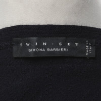 Twin Set Simona Barbieri Vest van blauwe viscose