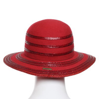 Borsalino Hat in red