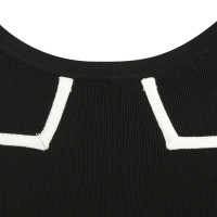 Diane Von Furstenberg Robe en noir / blanc