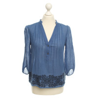 Tibi Top in blauw