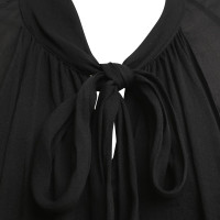 Max Mara Bow blouse en noir