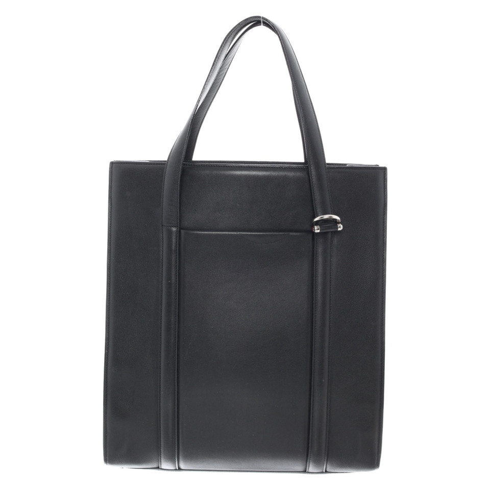 Cartier Shopper aus Leder in Schwarz