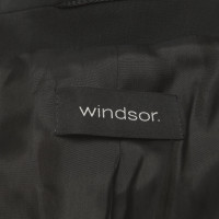 Windsor Blazer en Laine en Noir