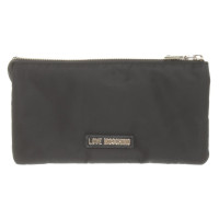 Moschino Love clutch with sequin embroidery