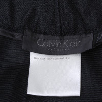 Calvin Klein Seidenhose in Schwarz