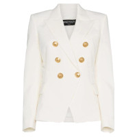 Balmain Jacket/Coat Cotton in Cream