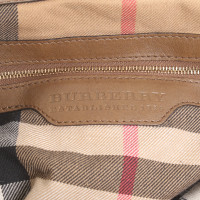 Burberry Handtasche aus Leder in Braun