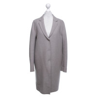 Harris Wharf cappotto di lana tosata in grigio
