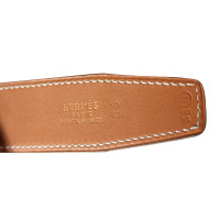 Hermès Reversible Belt beige / black