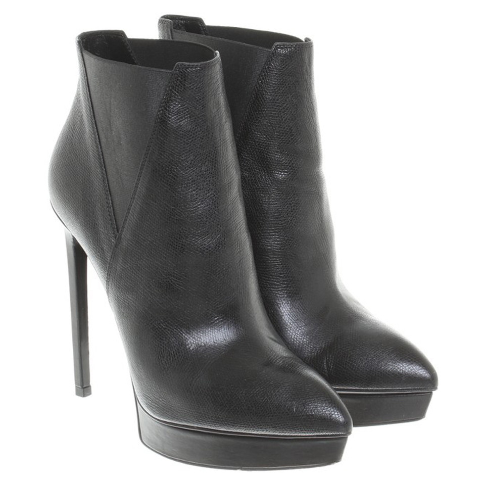 Saint Laurent Stiefeletten in Schwarz