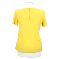 French Connection Silk top in yellow