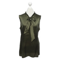 Erika Cavallini Top Silk in Green