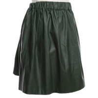 Msgm Issued skirt in green