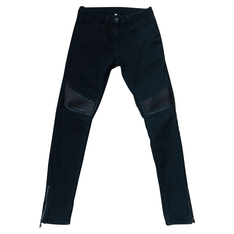 Sandro Biker-style jeans