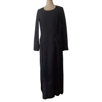 Jil Sander Dress Linen in Black