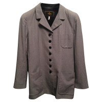 Fendi Jacket/Coat Viscose in Grey
