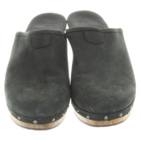 Ugg Zoccoli in verde scuro