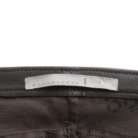 Dorothee Schumacher Leather pants in taupe