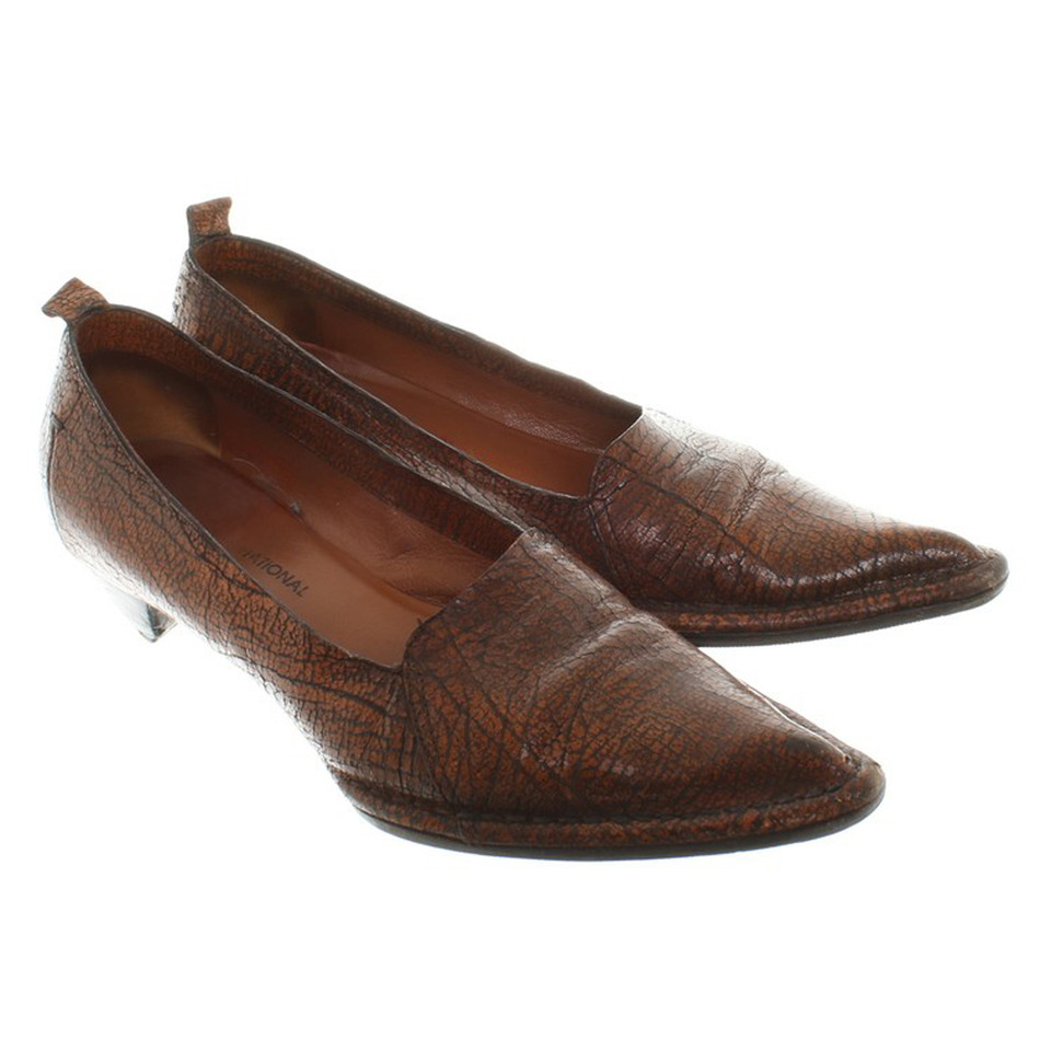 Costume National Loafers in Brown