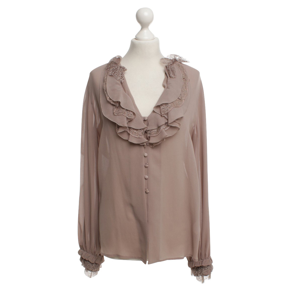 Blumarine blouse de soie