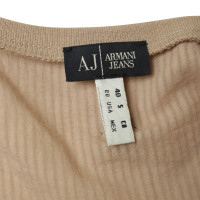 Armani Jeans Top con paillettes con gradiente