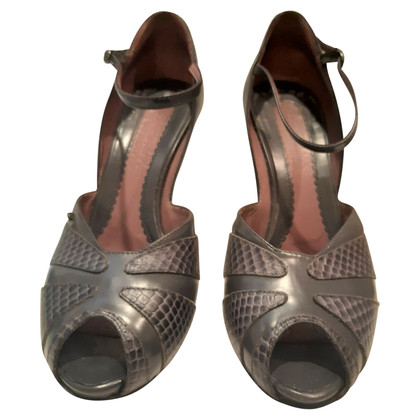 Sportmax Sandals Leather in Grey