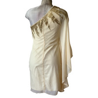 Roberto Cavalli Dress Silk in Cream
