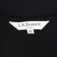 L.K. Bennett top in black