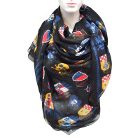 Alexander McQueen Silk scarf with pattern