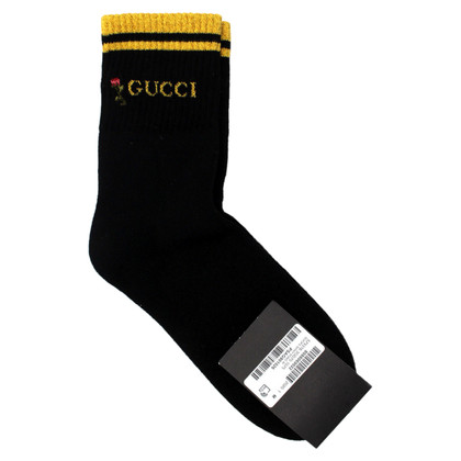 Gucci Accessoire aus Baumwolle in Schwarz