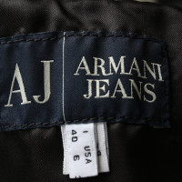 Armani Jeans Jas/Mantel in Zwart