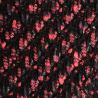 Maje Gebreide trui in zwart / Pink