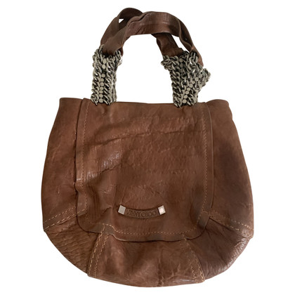 Jimmy Choo Handbag Leather in Brown