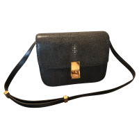 Céline Handtasche aus Leder in Grau