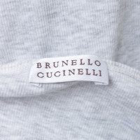 Brunello Cucinelli T-Shirt in Hellgrau