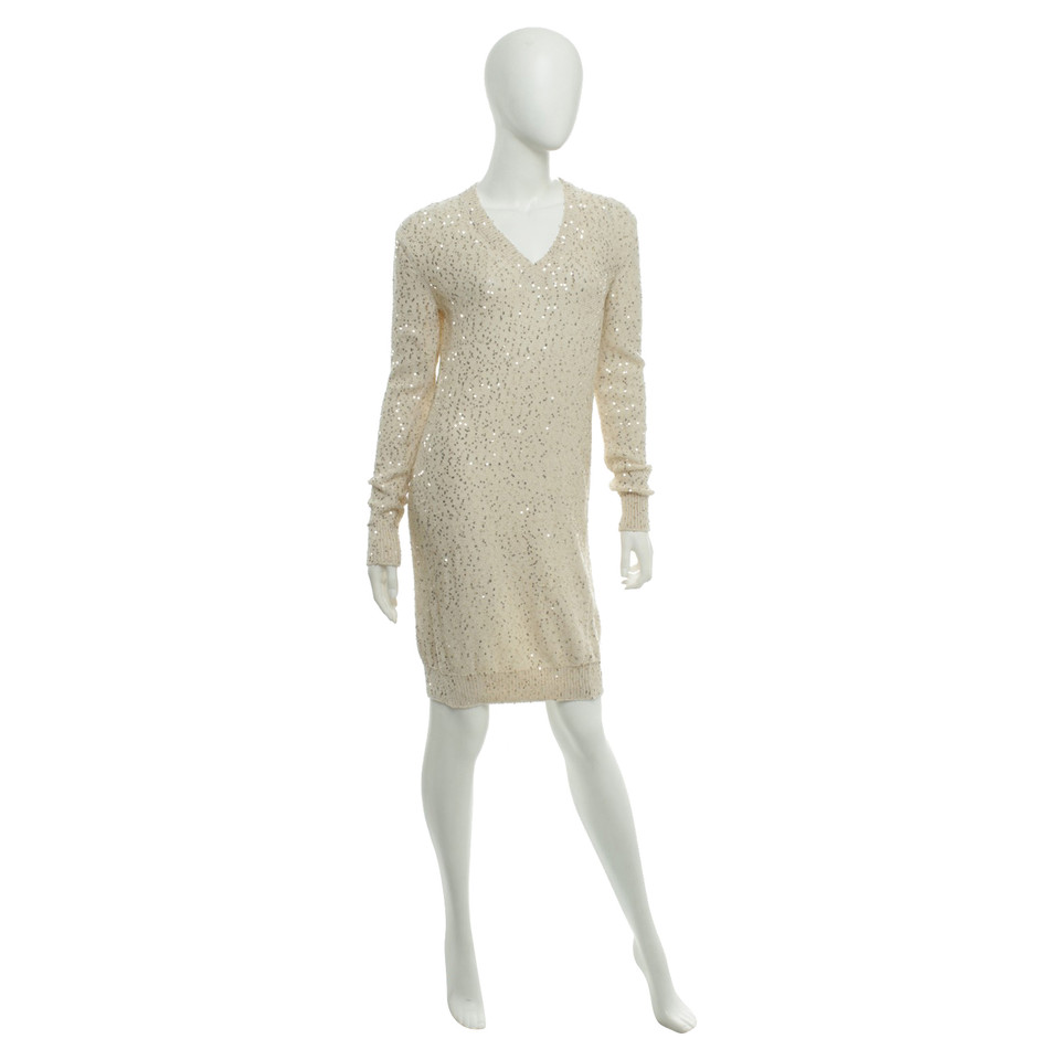 Stella McCartney Knitted dress with sequin trim