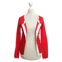Sonia Rykiel Knit cardigan in red / white